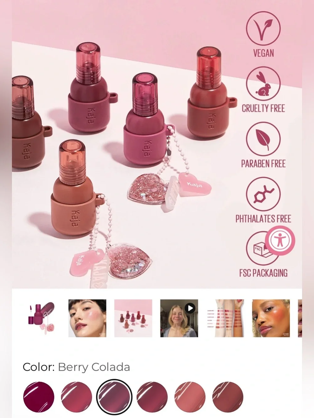 Kaja jelly charm